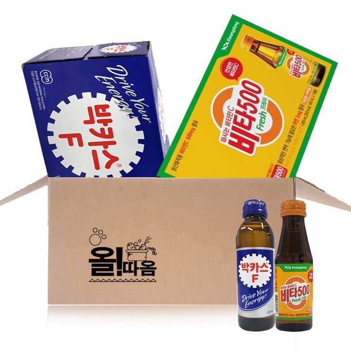 올따옴기획 건강음료 박카스F 10입+비타500 프레쉬 10입, 1세트, 120ml