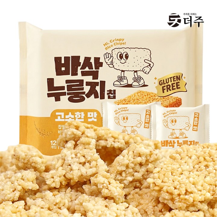대원리프레쉬 바삭 누룽지칩 고소한맛, 24g, 48개