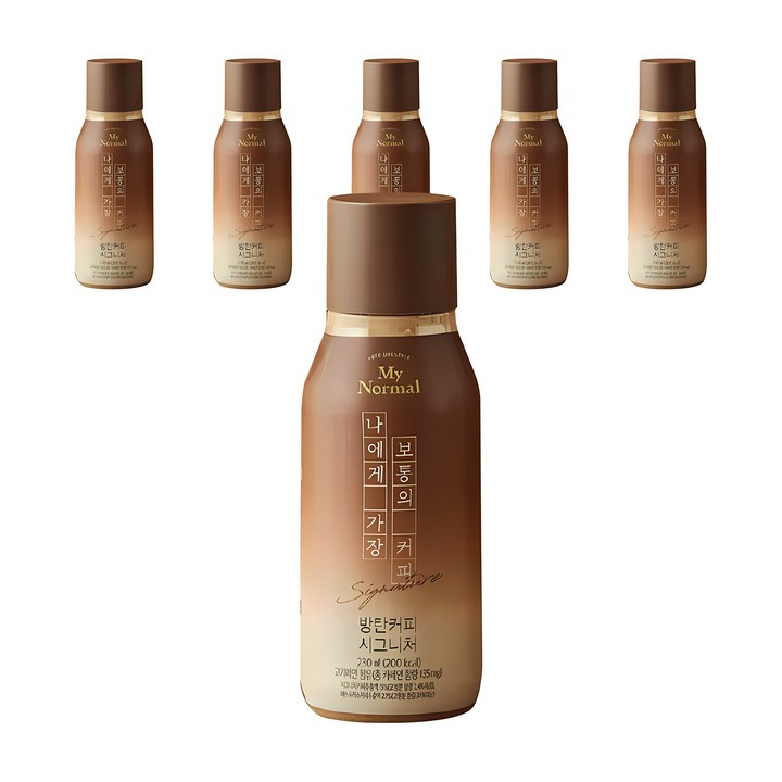 마이노멀 방탄커피 시그니처, 230ml, 6개