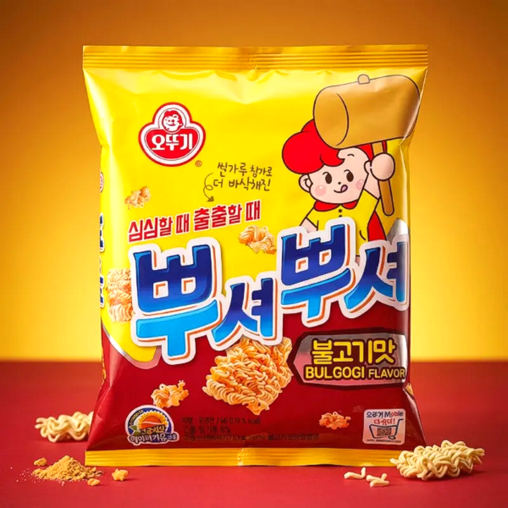 오뚜기 뿌셔뿌셔 불고기맛, 90g, 30개