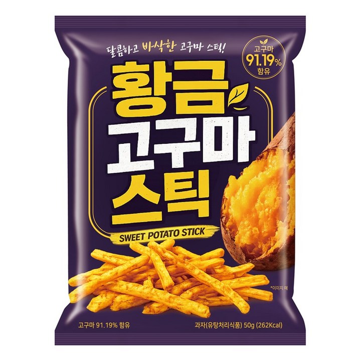 선우글로벌 황금고구마스틱, 50g, 1개
