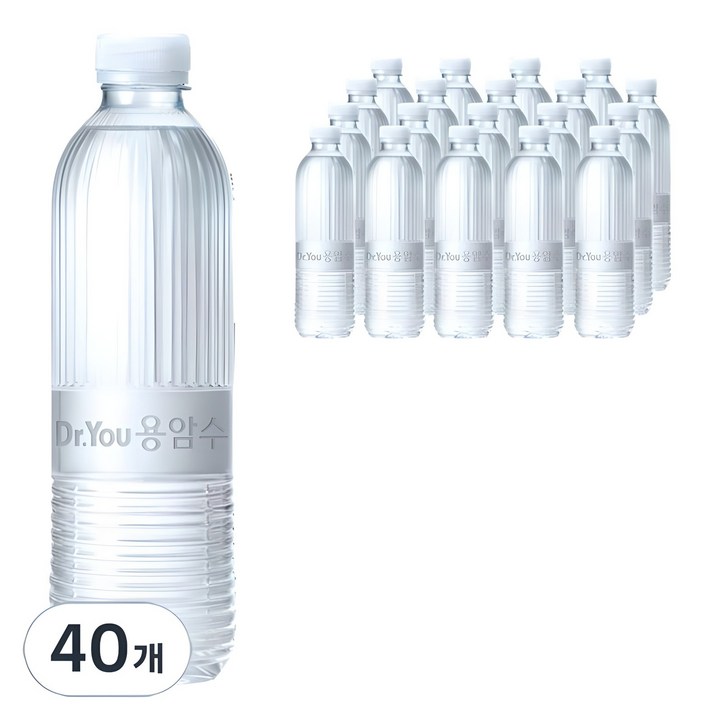 오리온제주용암수 무라벨, 530ml, 40개