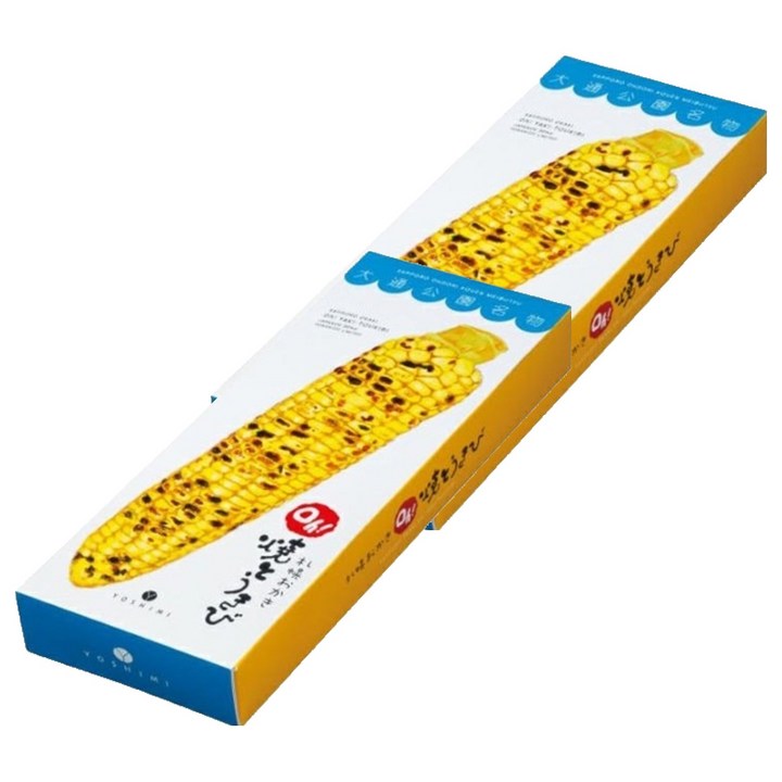 요시미 삿포로 오카키 오! 토오키비 옥수수 과자, 2개, 108g