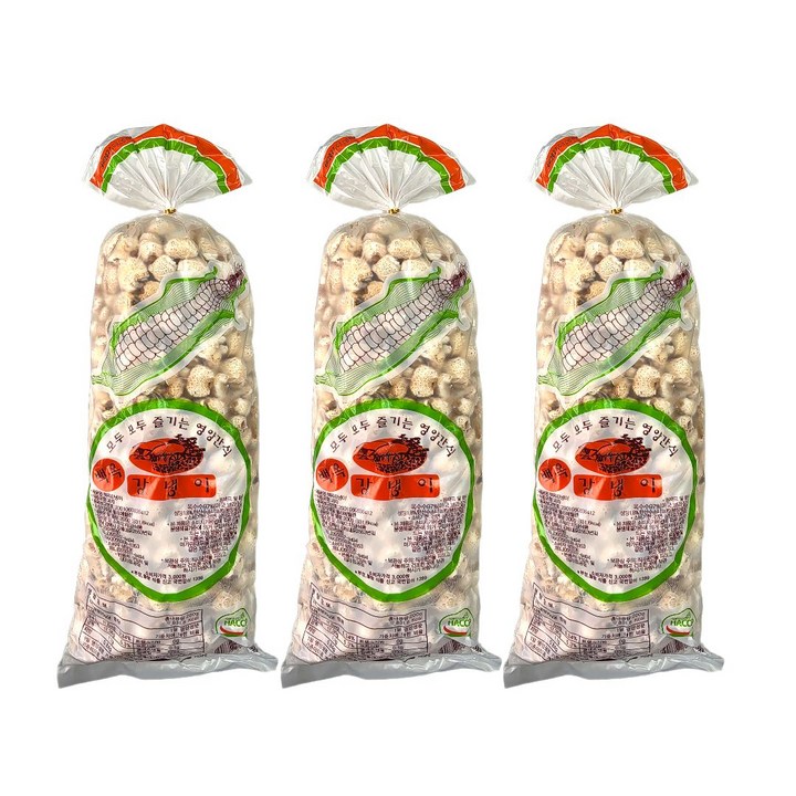 마트코리아 백옥 강냉이, 200g, 3개