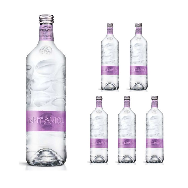 산타니올 프리미엄 스페인 화산 탄산수, 6개, 750ml