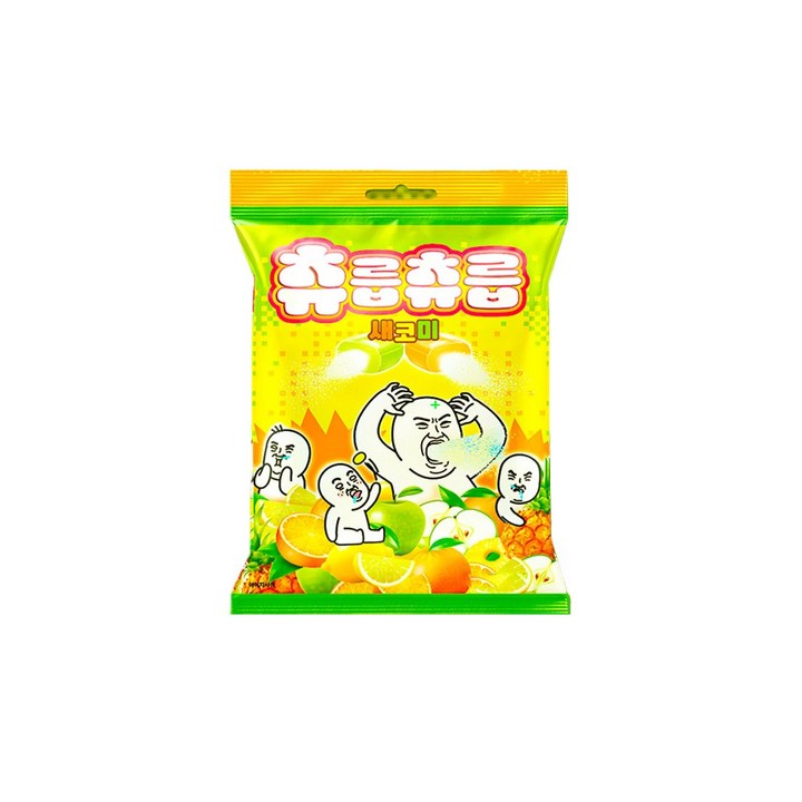 츄잉캔디 츄릅츄릅 새코미, 75g, 10개