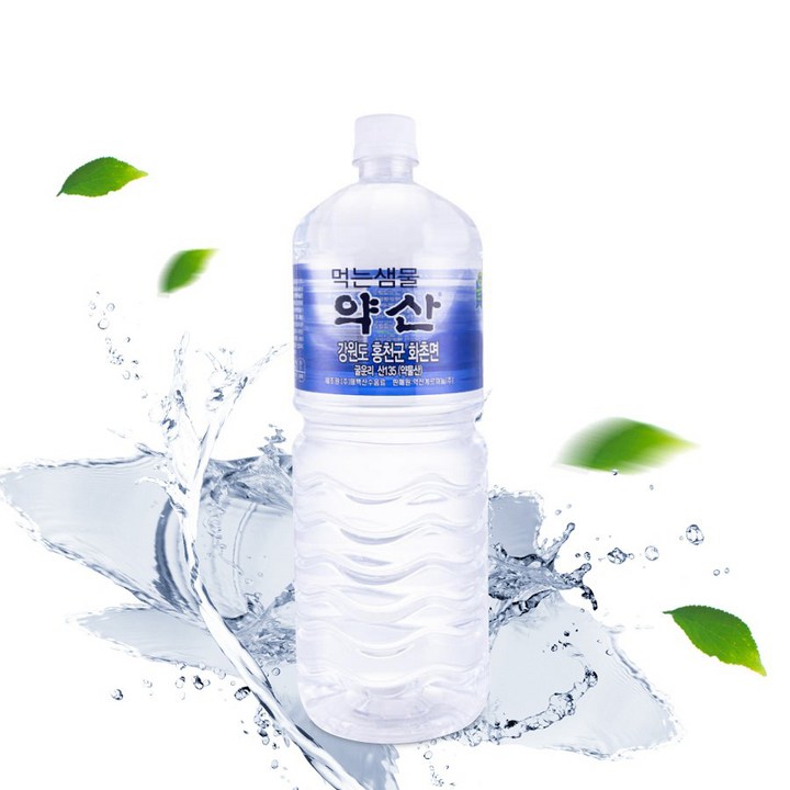 약산 먹는샘물, 8개, 1.8L