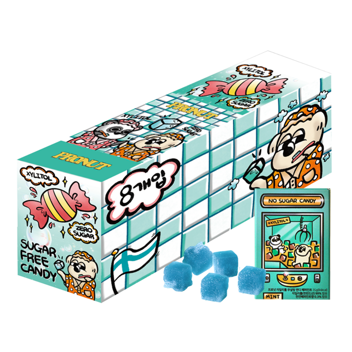 프로넛 캔디 민트, 30g, 8개