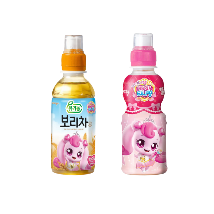 캐치티니핑 보리차+딸기, 200ml, 24개