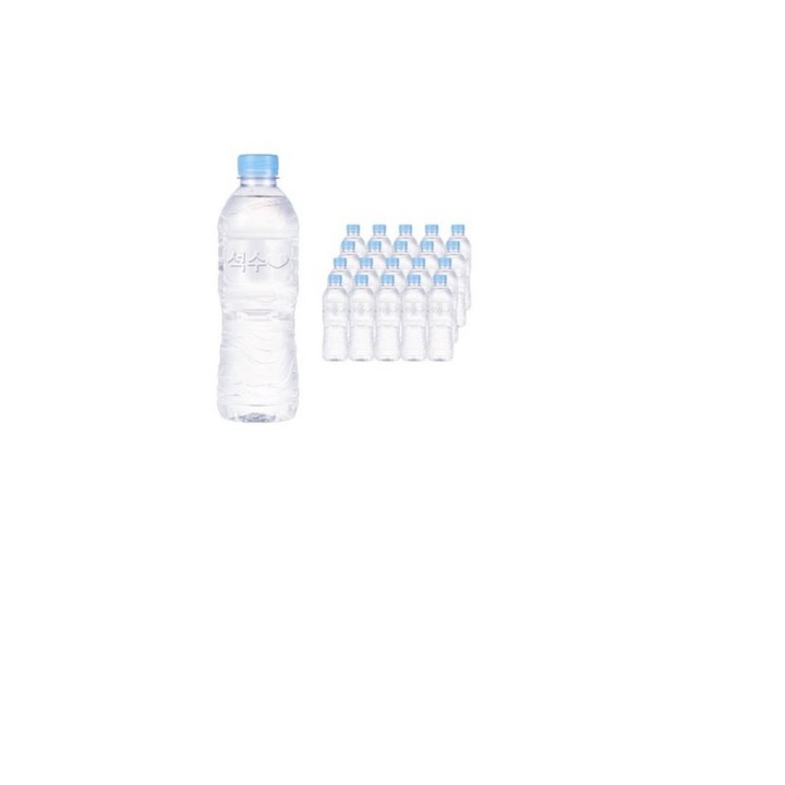 석수 무라벨, 500ml, 40개