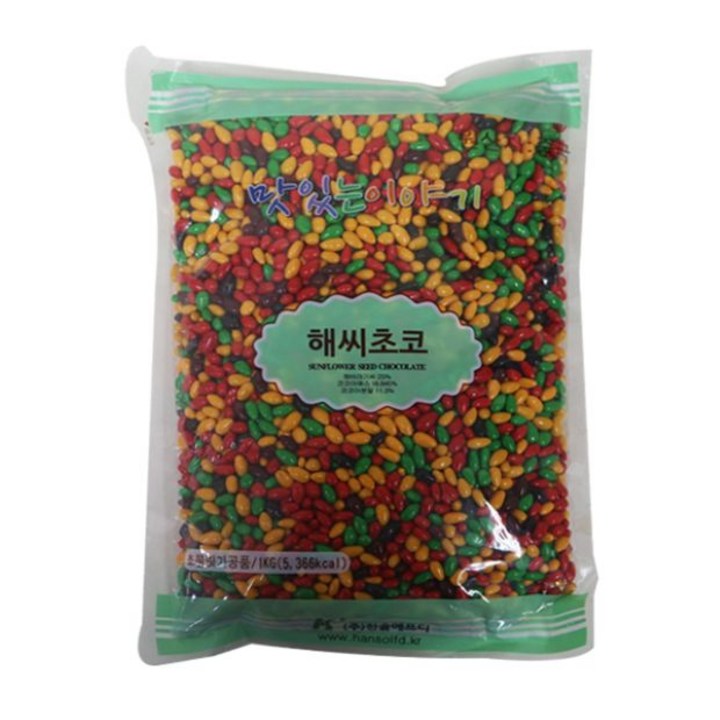 너트리 해씨 초코, 1개, 1kg