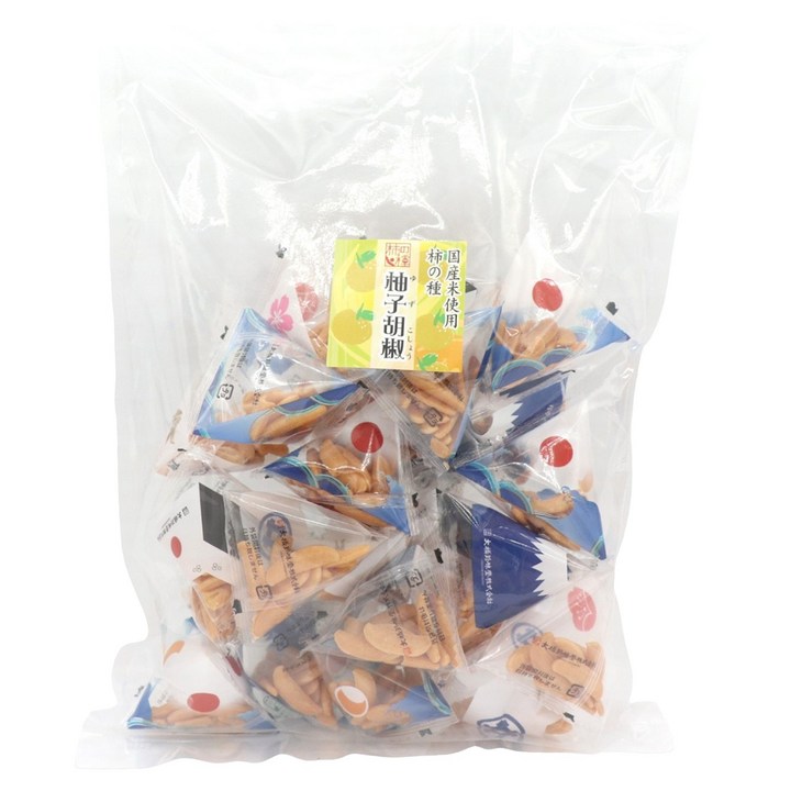 오하시진미도 카키노타네 유자 후추 맛, 110g, 1개