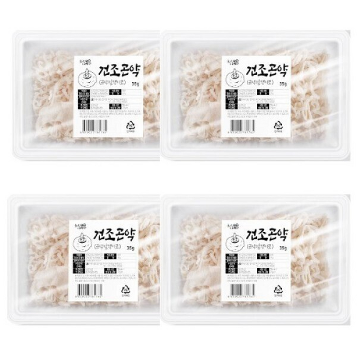 건조곤약, 35g, 4개