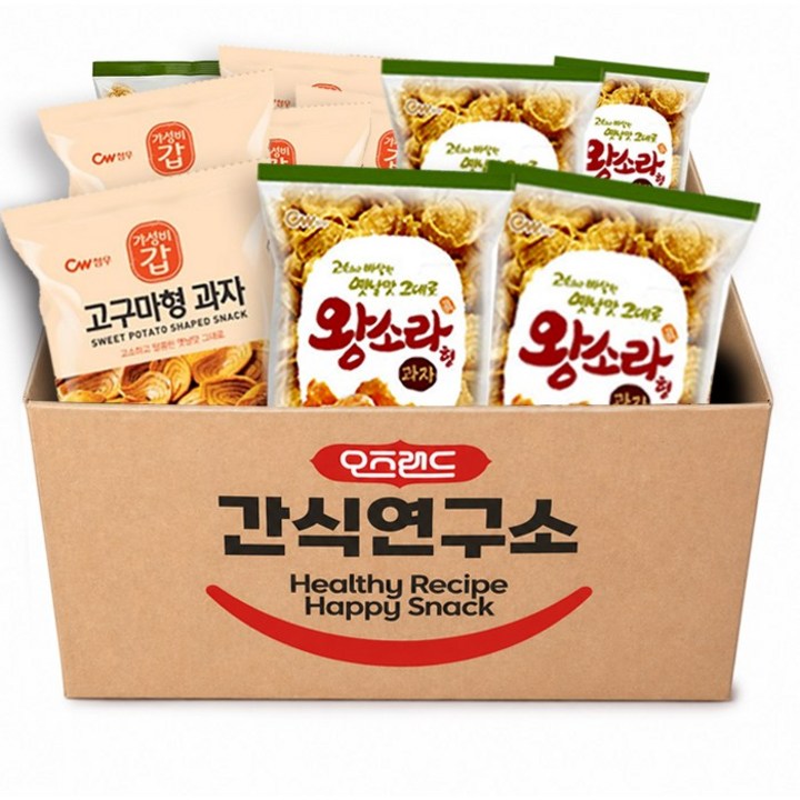 오즈랜드 cw 고구마형과자+왕소라형과자, 1박스