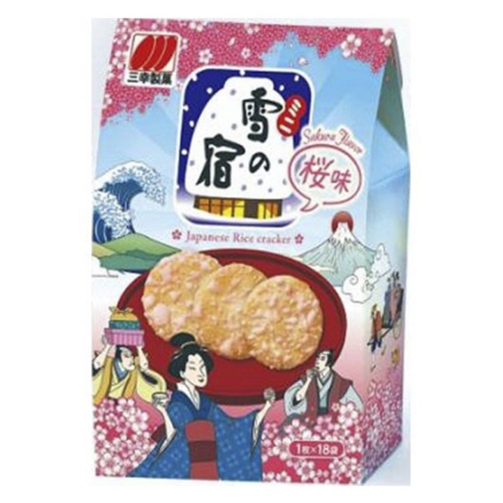 유키노야도 미니 벚꽃 맛 18개입, 1개