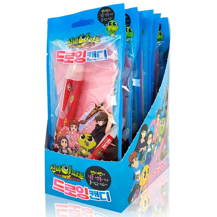 신비아파트 드로잉캔디, 18.5g, 8개