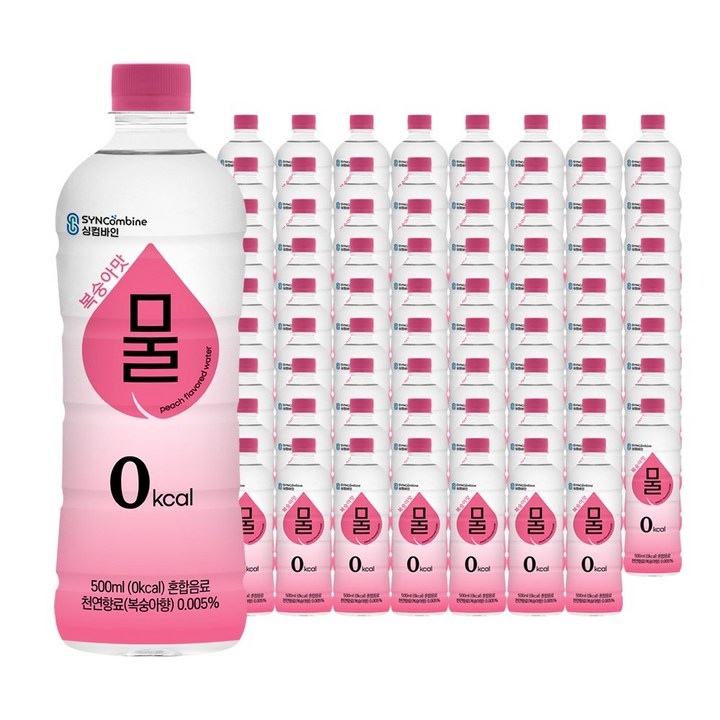 싱컴바인 복숭아맛 음료, 72개, 500ml