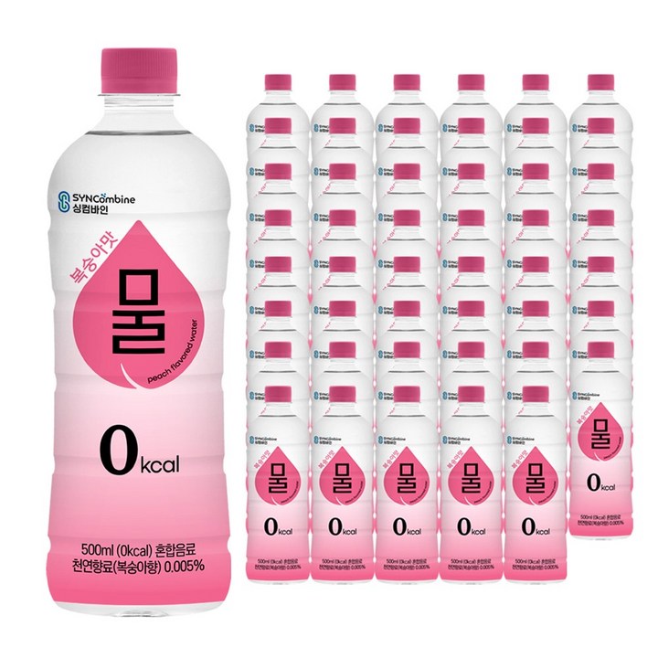 싱컴바인 복숭아맛 음료, 48개, 500ml