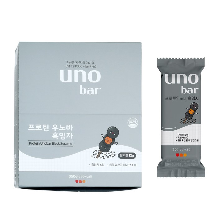 프로틴 우노바 흑임자 35g 10개
