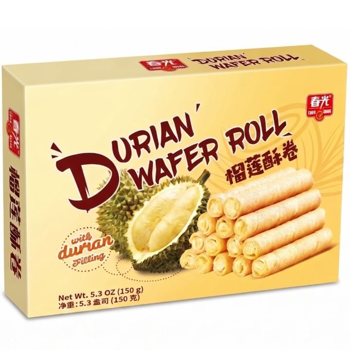두리안 크리스피 롤 개별포장, 1개, 150g