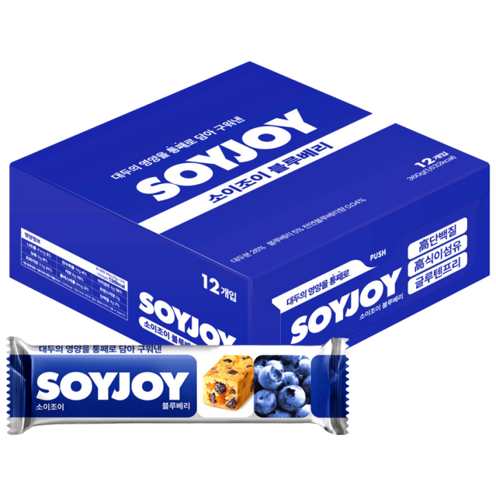 동아오츠카 SOYJOY 블루베리, 12개, 30g