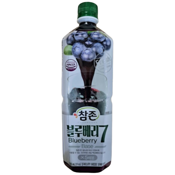 참존식품 체인지마스터 블루베리7 원액, 6개, 835ml