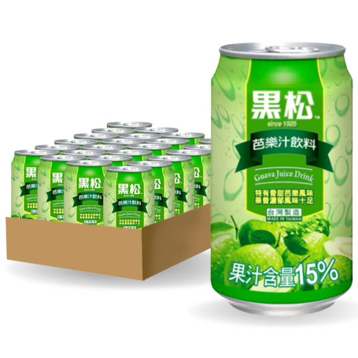 대만 헤이송 구아바 주스 음료, 24개, 320ml