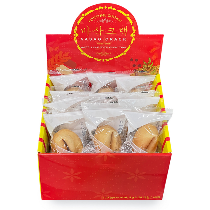 FortuneCookie 바삭크랙, 120g, 1개