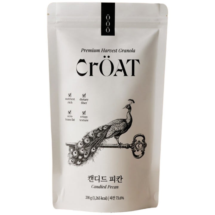 CrOAT 크로트 캔디드 피칸 파우치, 200g, 1개