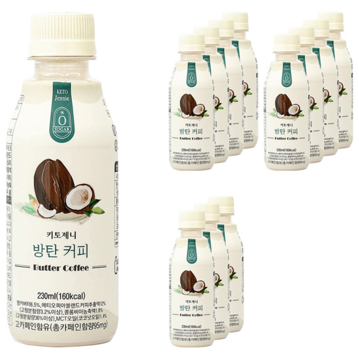 키토제니 방탄커피, 230ml, 12개