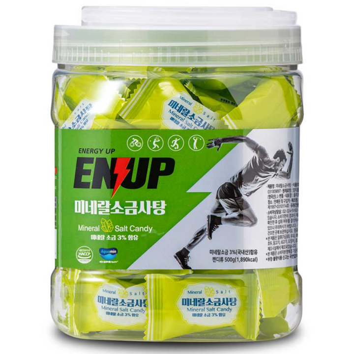 엔업 미네랄 소금사탕, 500g, 1개