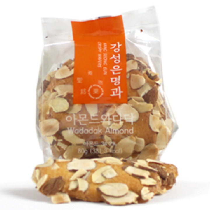 강성은명과 아몬드 와다닥, 80g, 1개