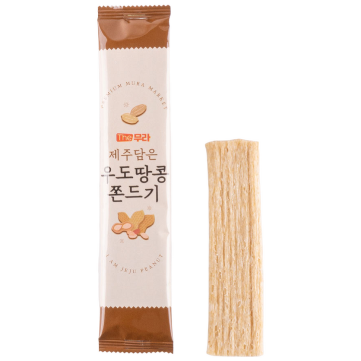 The무라 제주담은 우도땅콩 쫀드기, 50개, 20g