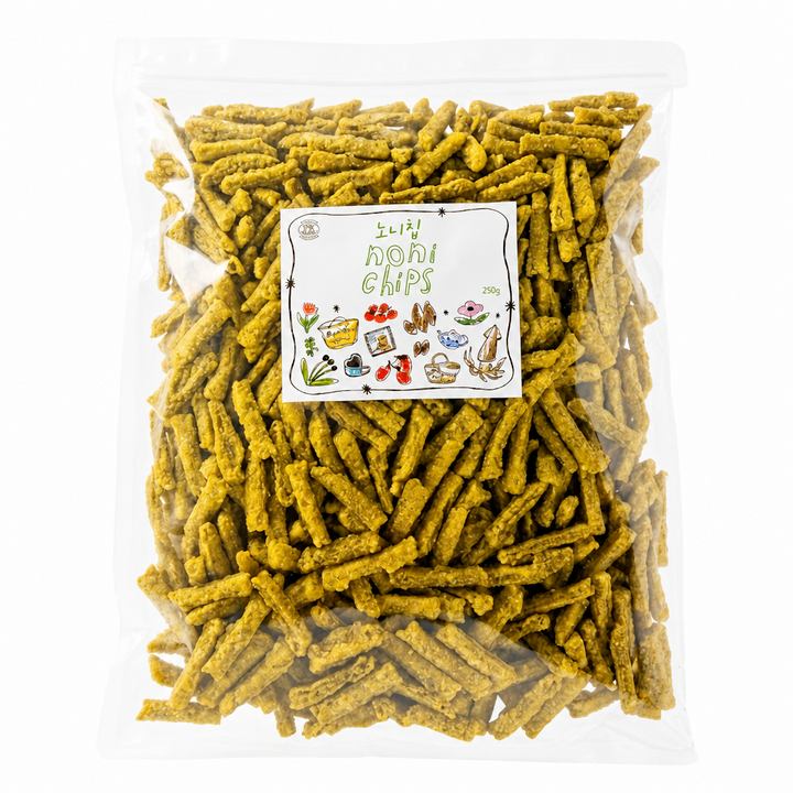 별별간식연구소 달콤하고 고소한 노니칩 노니과자 김콘, 1개, 250g