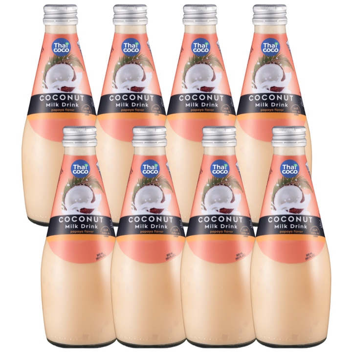 타이코코 코코넛밀크 위드 나타드코코 파파야향, 8개, 300ml