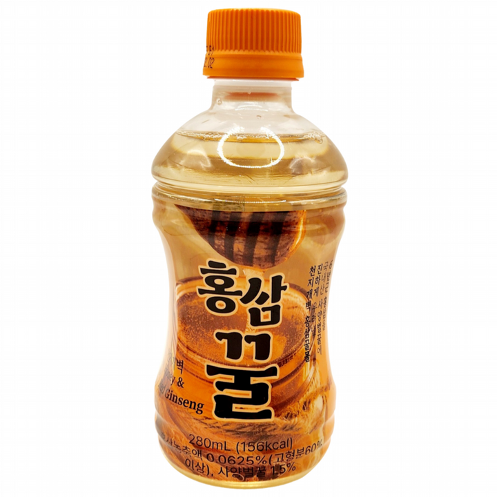 천지개벽 홍삼꿀 음료 홍삼농축액 사양벌꿀 배농축액 혼합음료 차, 24개, 280ml