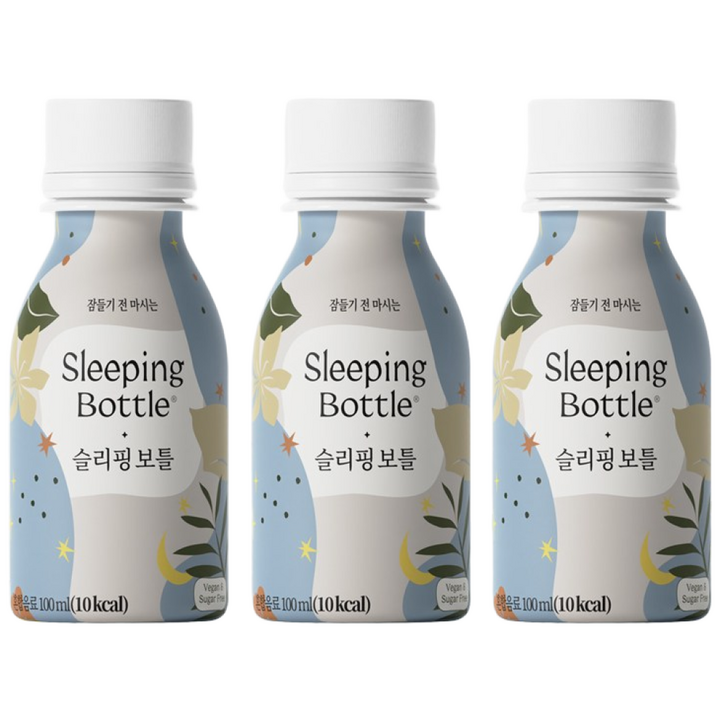 슬리핑보틀 혼합음료, 100ml, 3개