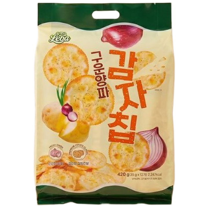 파사삭 구운양파 감자칩 대용량, 1개, 420g