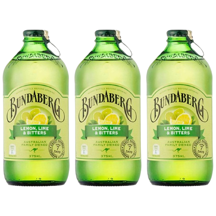 분다버그 레몬라임앤비터스 탄산음료, 375ml, 12개