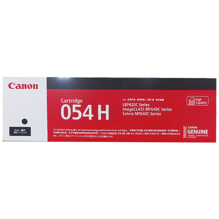 캐논 정품토너 CRG-054H, 검정 BK, 1개