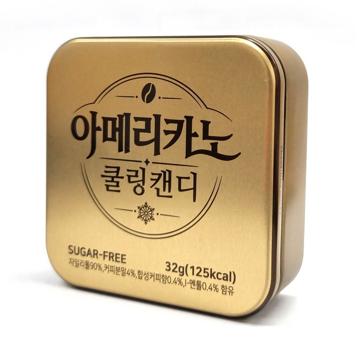 선우글로벌 아메리카노 자일리톨 쿨링 커피캔디, 32g, 12개