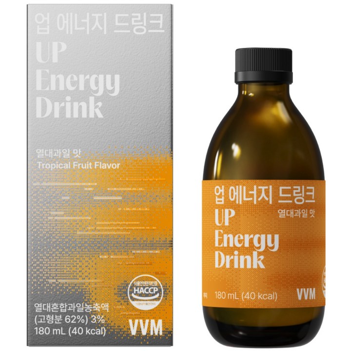 비비드몽타주 업 에너지 드링크 180ml 1ea 크림 콜라보, 1개입