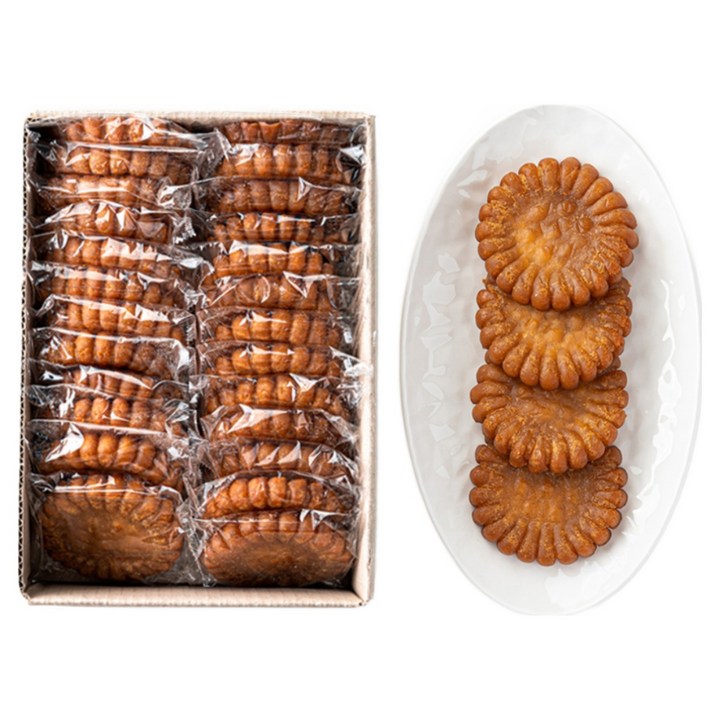 꿀이구마 호박 찹쌀 약과, 1kg, 2개
