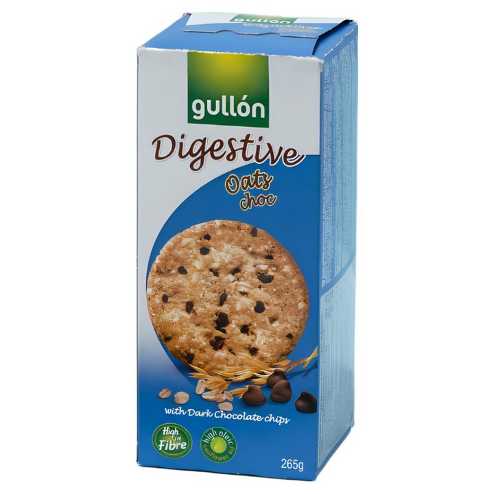 구욘 다이제스티브 귀리 초코칩 쿠키, 265g, 2개