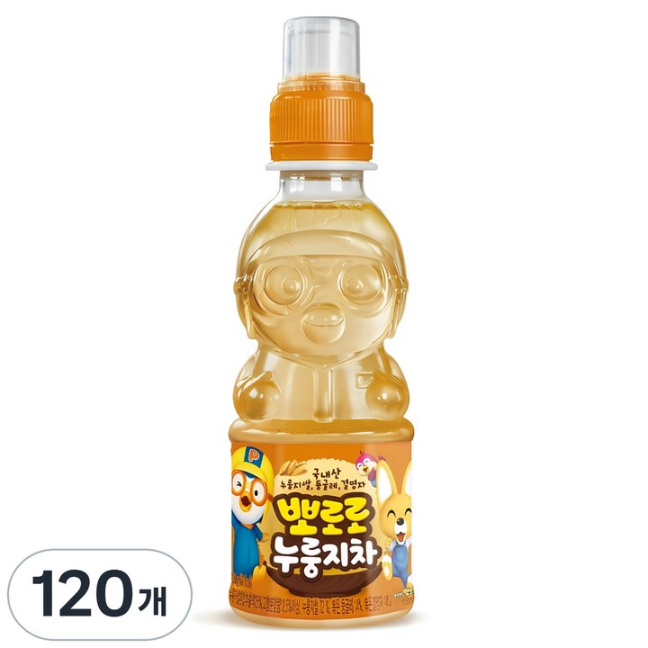 팔도 뽀로로 누룽지차, 220ml, 120개