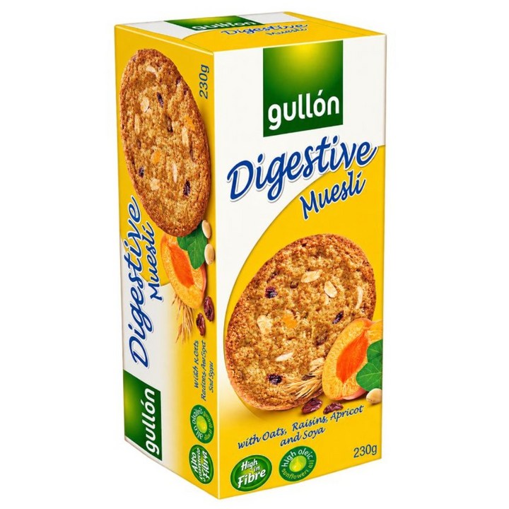구욘 다이제스티브 뮤즐리 쿠키, 230g, 1개