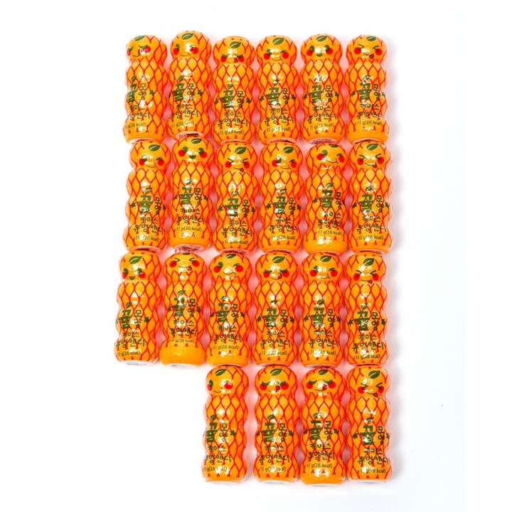 뀰 모양 케이스 츄잉캔디 22p, 1개, 242g