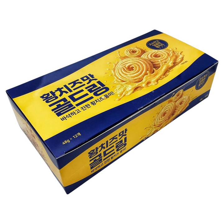 선우글로벌 황치즈 골드링, 12개, 48g