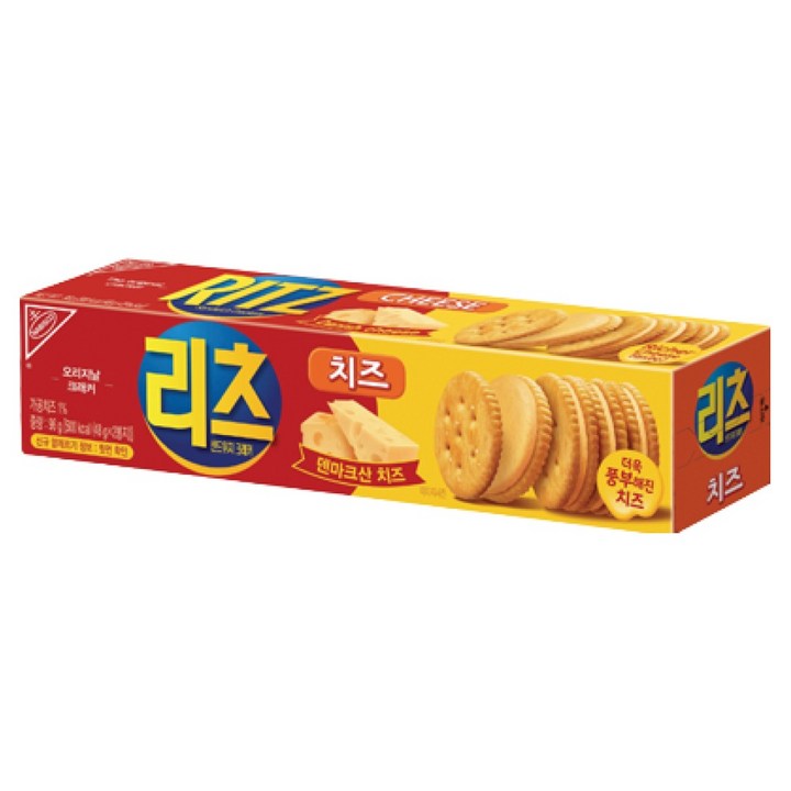 리츠 샌드위치 크래커 치즈, 96g, 24개