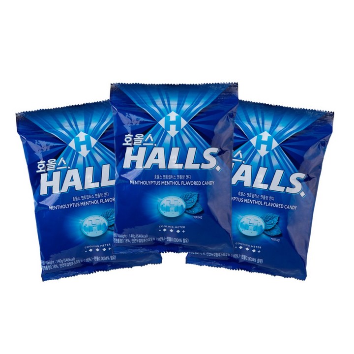 호올스 쉐어백 멘토립터스 멘톨향 캔디, 140g, 1개